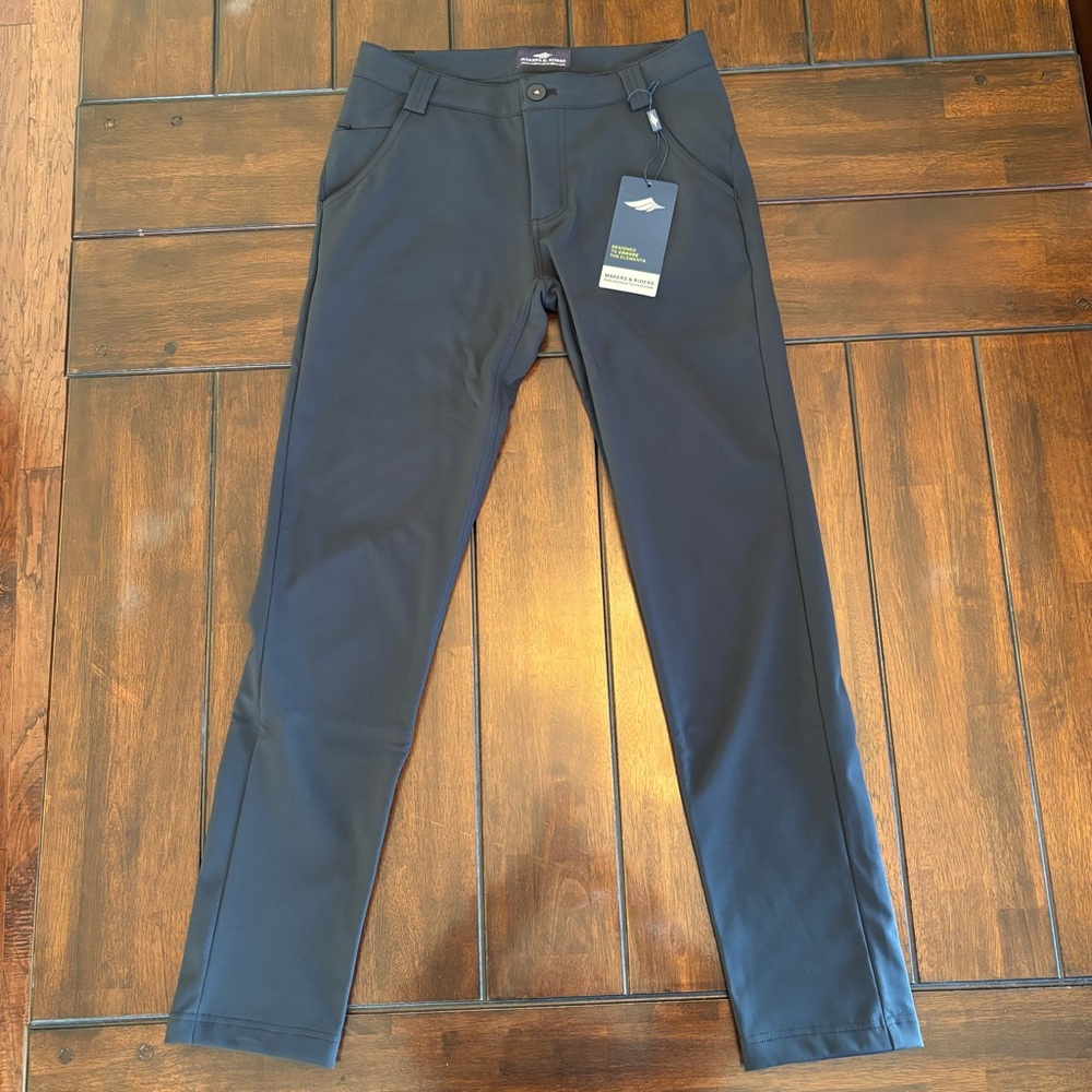 NWT Makers and Riders M1 Aerofleece Apex Pants Straight Leg Waterproof Size 27